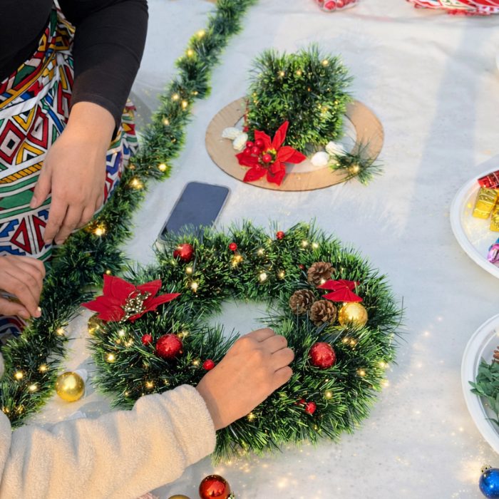 Wreath making