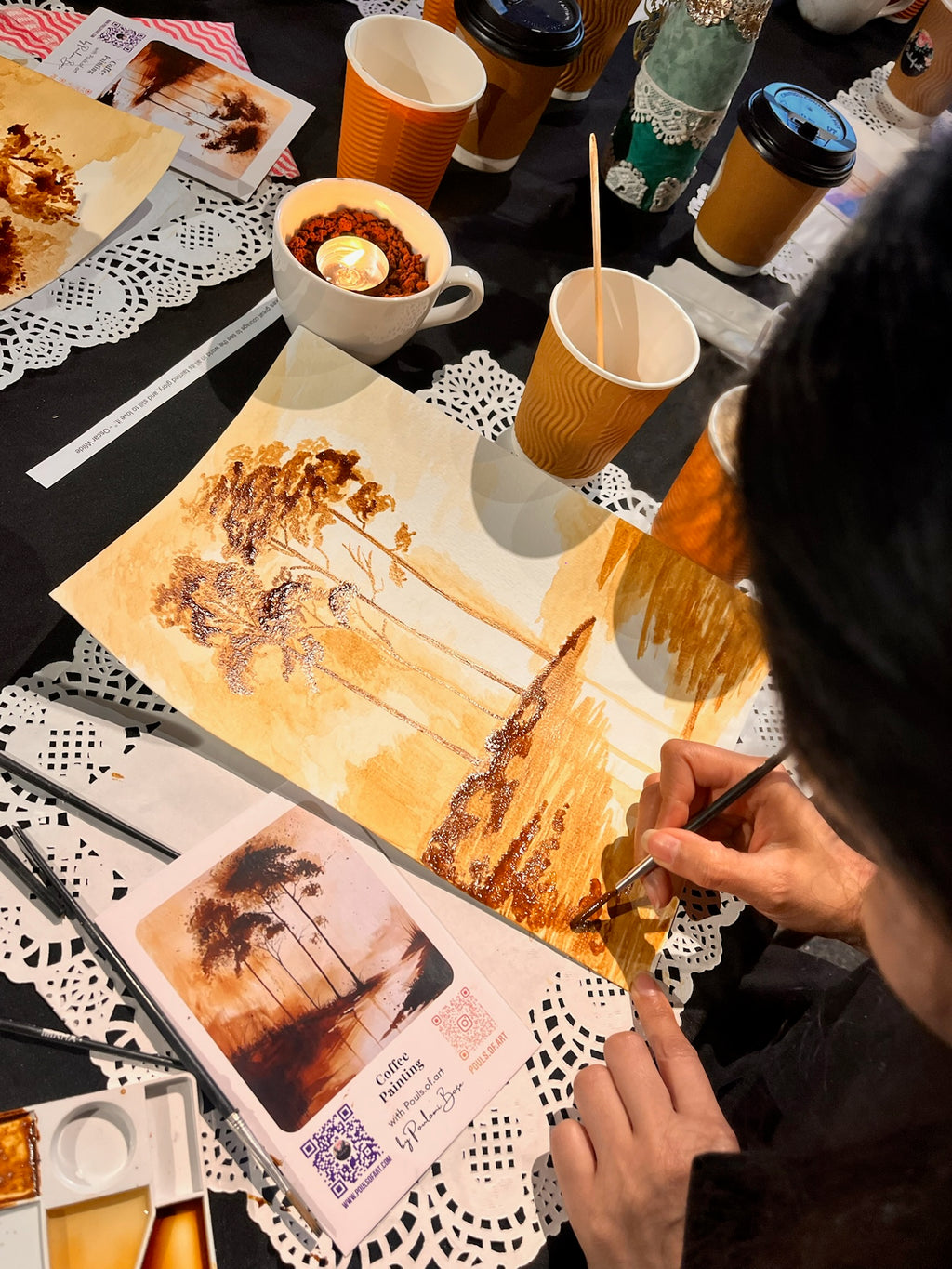 Coffee Painting