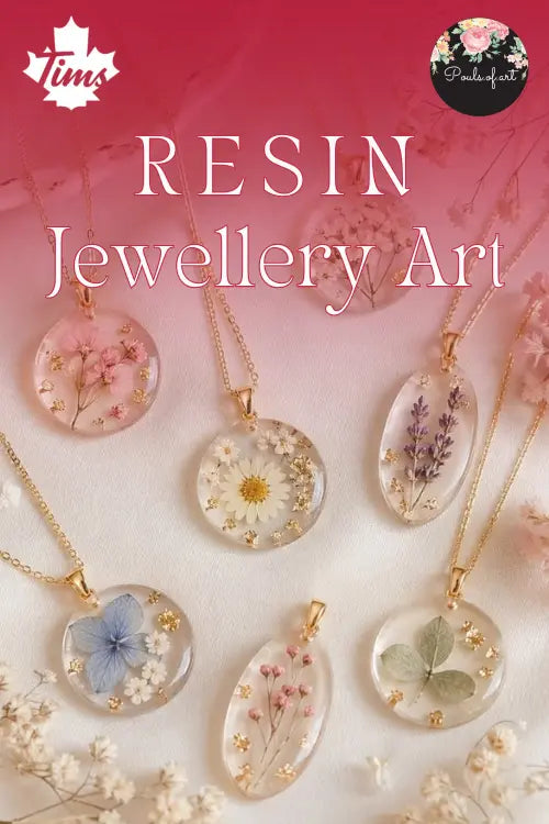 Resin Art Jewellery making